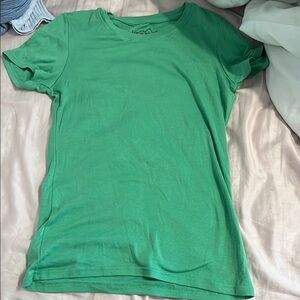 Green Eddie Bauer active slim fit tee